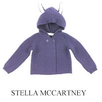 Prince George Style - Stella McCartney Smudge Baby Hooded Cardigan