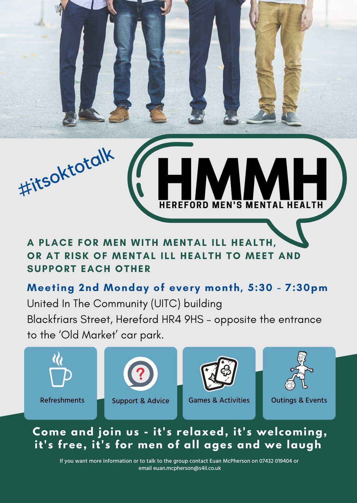 Bulls News Hereford Men's Mental Health Meeting