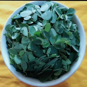 Drumstick leaves with moong dal