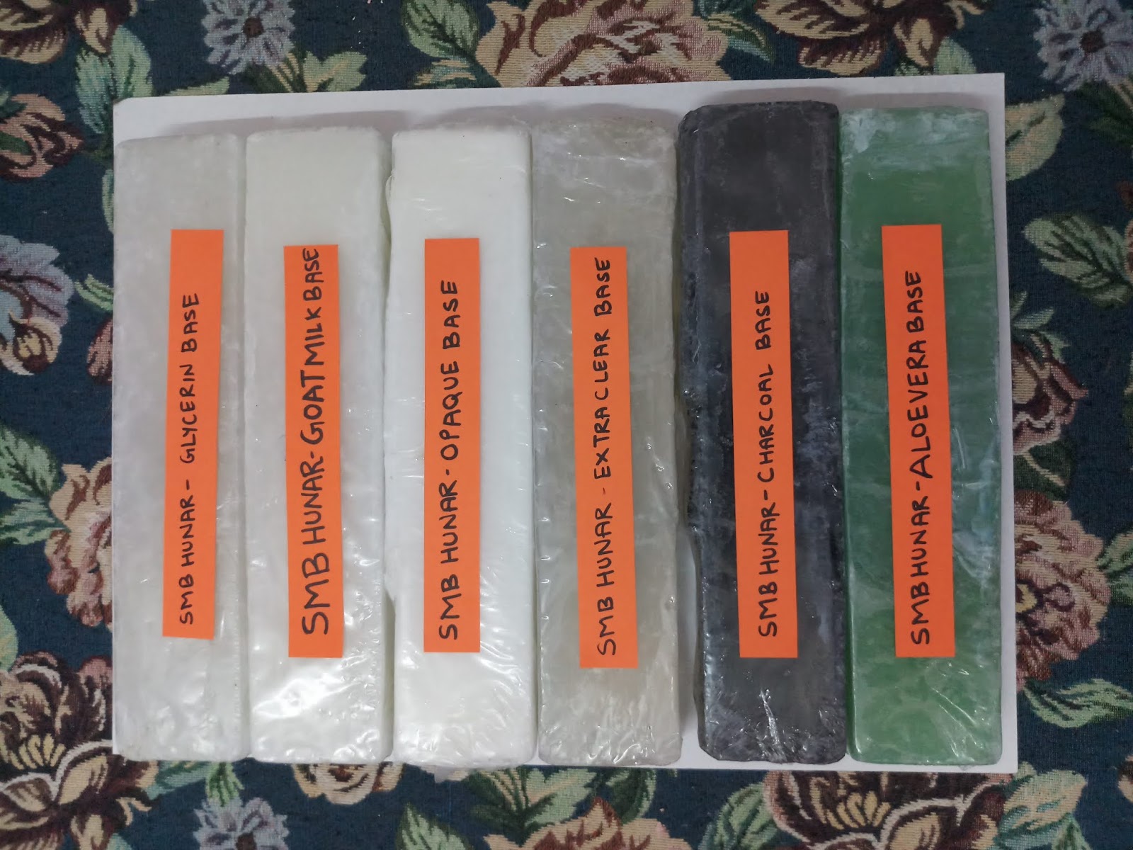 SMB HUNAR Soap MakingIntroduction To Soap Bases (video1)