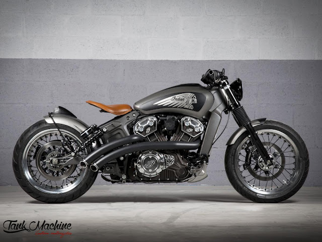 Indian Scout By Tank Machine