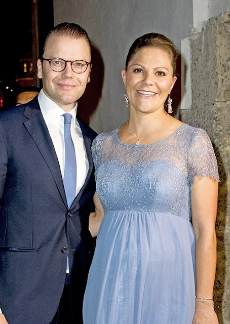 Crown Princess Victoria and Prince Daniel attend a reception hosted by the Mayor of Cartagena in Colombia 