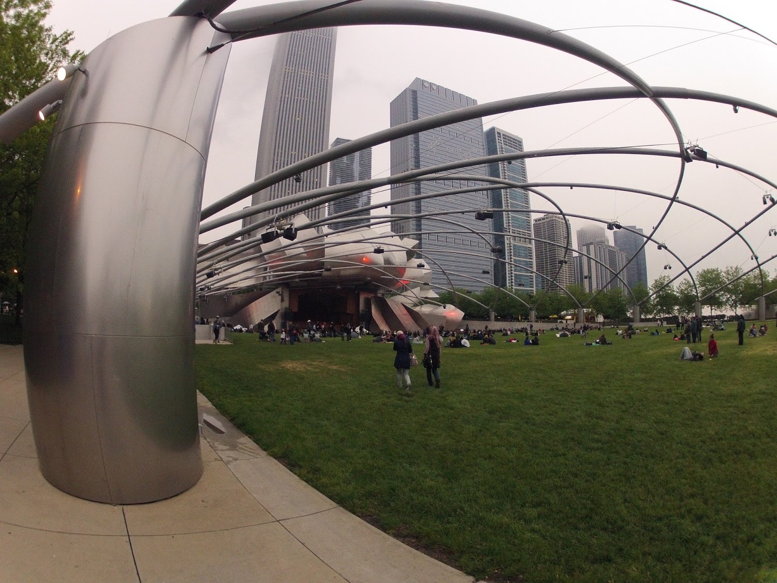 Chicago Photos Jay Pritzker Pavilion in Millennium Park