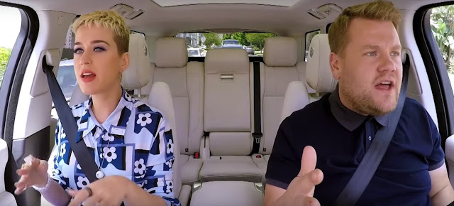 KATY PERRY'S SHOWS DIFFERENT SIDE OF HER "CARPOOL KARAOKE" WITH JAMES