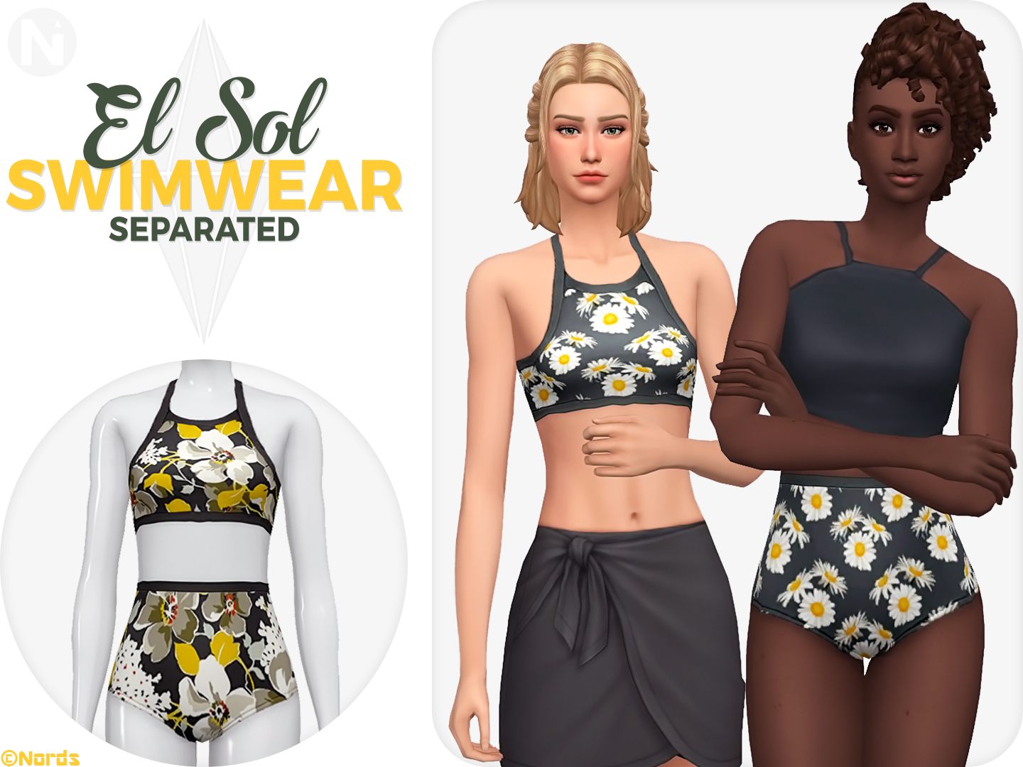 El Sol Separated: A Sims 4 Swimwear