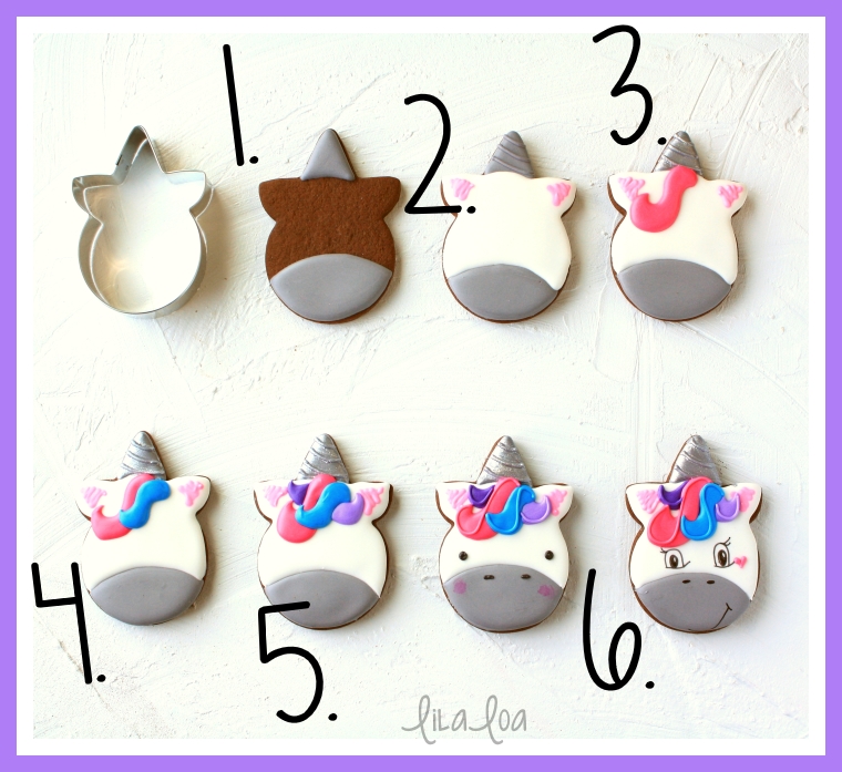 How to Make Decorated Unicorn Cookies
