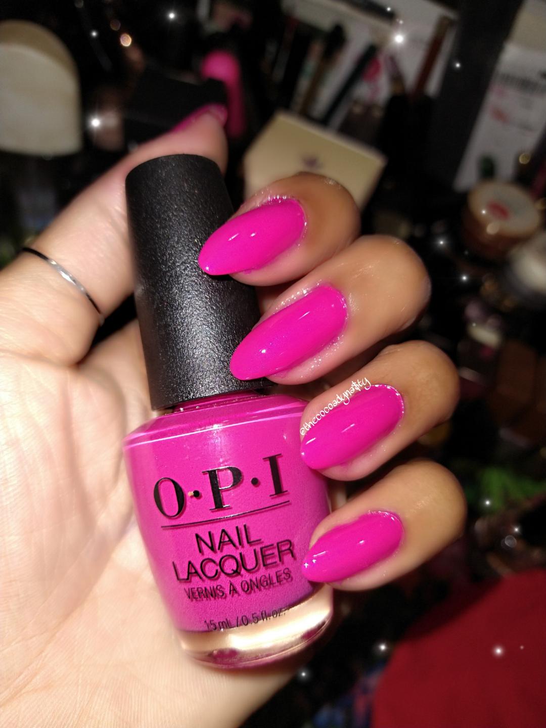 The Cocoa Dynasty: Pressed! OPI That's Berry Daring