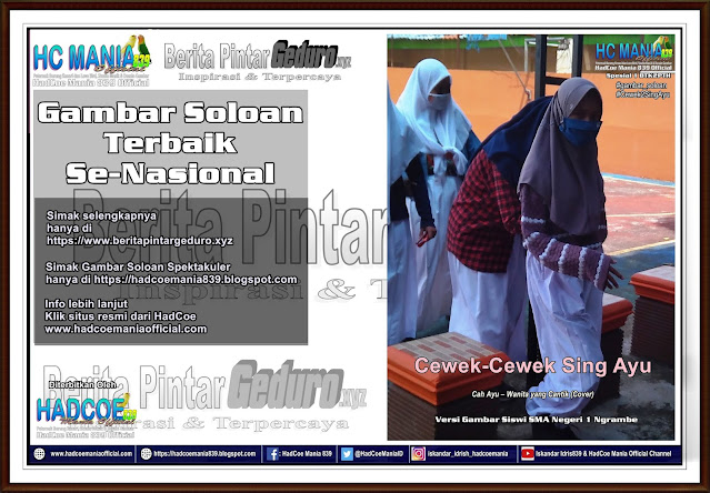 Gambar Soloan Terbaik Se Nasional khas SMA Negeri 1 Ngrambe - Gambar Soloan Spektakuler Edisi 15 2020