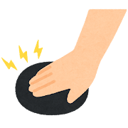 静電気除去シートのイラスト