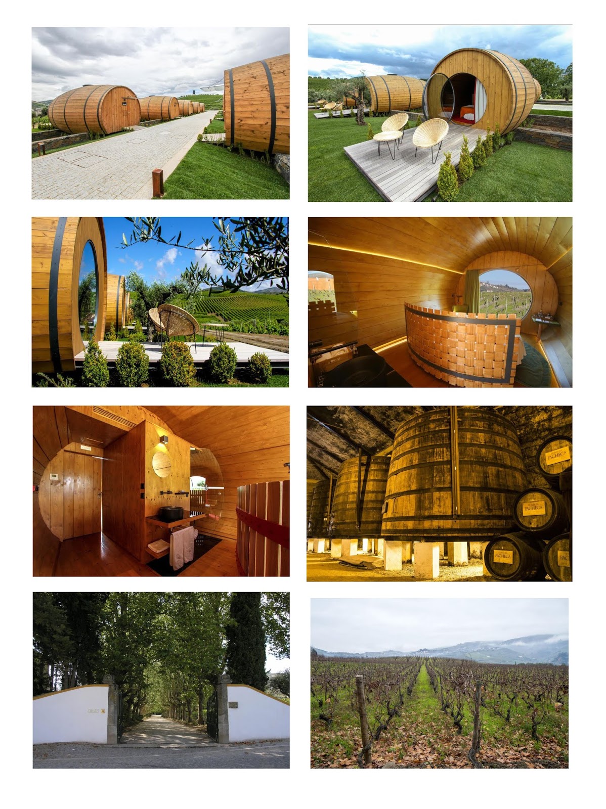 Quinta da Pacheca Wine Barrels you san sleep in