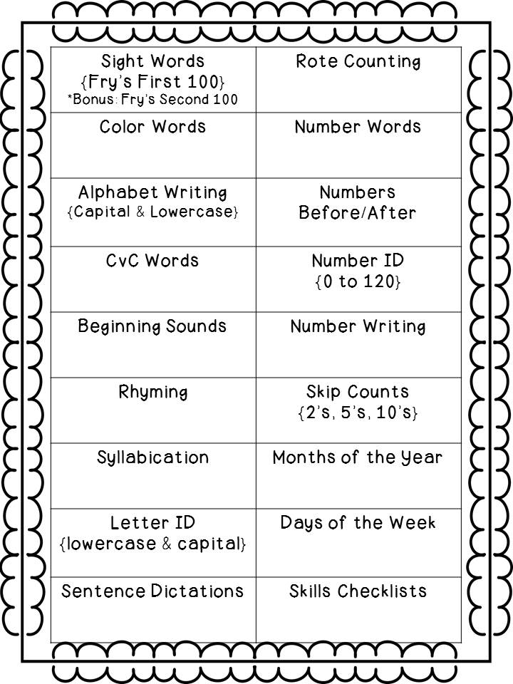Mrs. Wheeler's First Grade Tidbits: First Grade Assessments