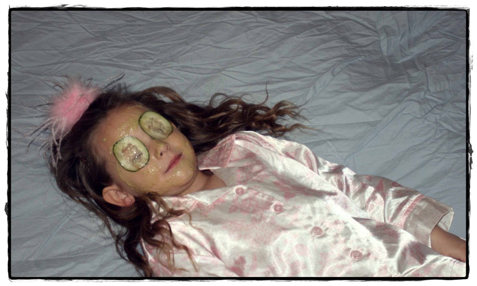 Homemade Facial Mask Faux Sleepover Party