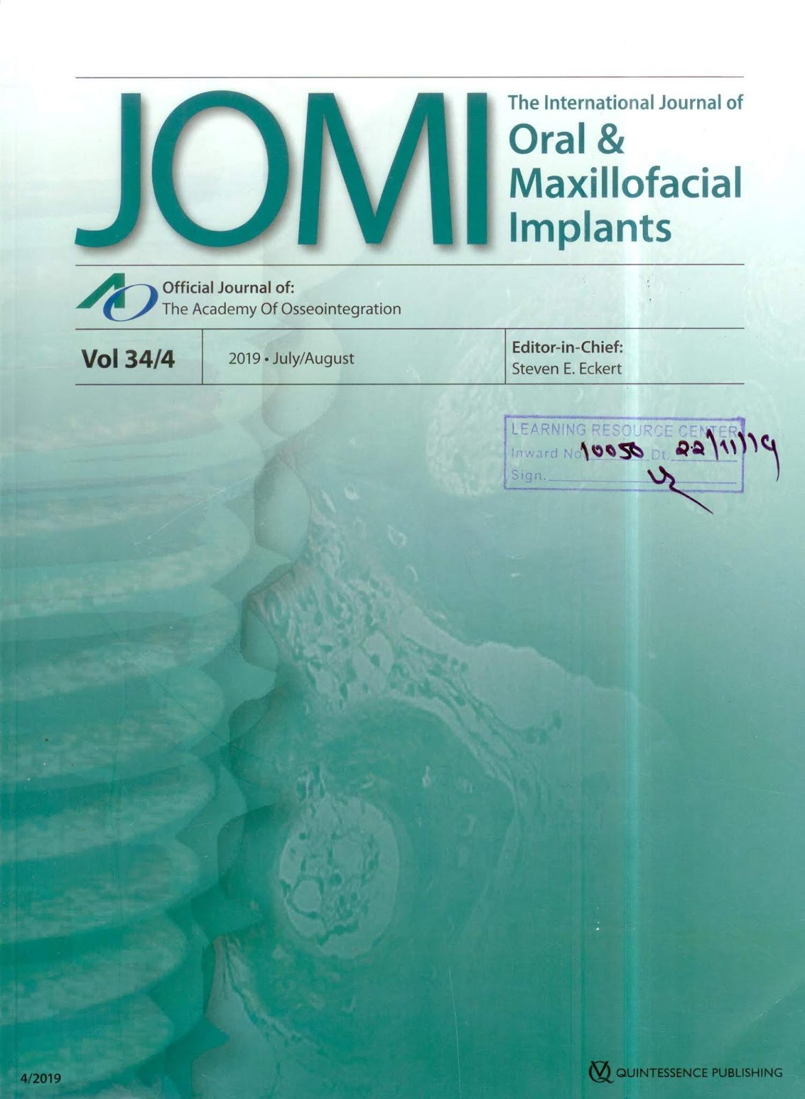 http://www.quintpub.com/journals/omi/journal_contents.php?iss_id=1622&journal_name=OMI&vol_year=2019&vol_num=34#.XdfidLim_CM
