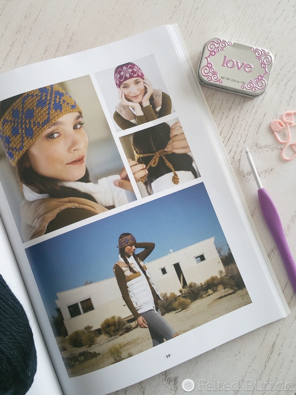 Modern Tapestry Crochet by Alessandra Hayden--Book Review by Susan Carlson of Felted Button Modern Tapestry Crochet by Alessandra Hayden--Book Review by Susan Carlson of Felted Button