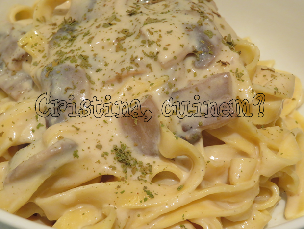 Cuinem?: Fettuccine a l'Alfredo vegans Cuinem?: Fettuccine a l'Alfredo vegans