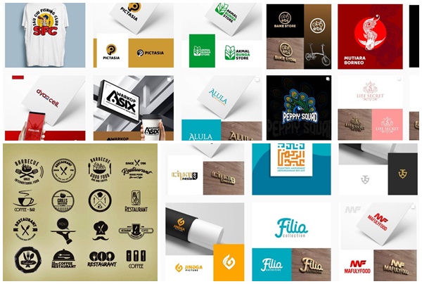 500+ Koleksi Mentahan Logo Keren Simple, Polos, 3D Bisa Untuk Kaos