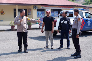 FOTO:Kapolres Wajo Pimpin latihan Simulasi Pengamanan VVIP