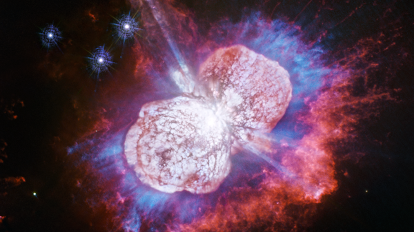 Red White & Blue - Patriotic Eta Carinae 