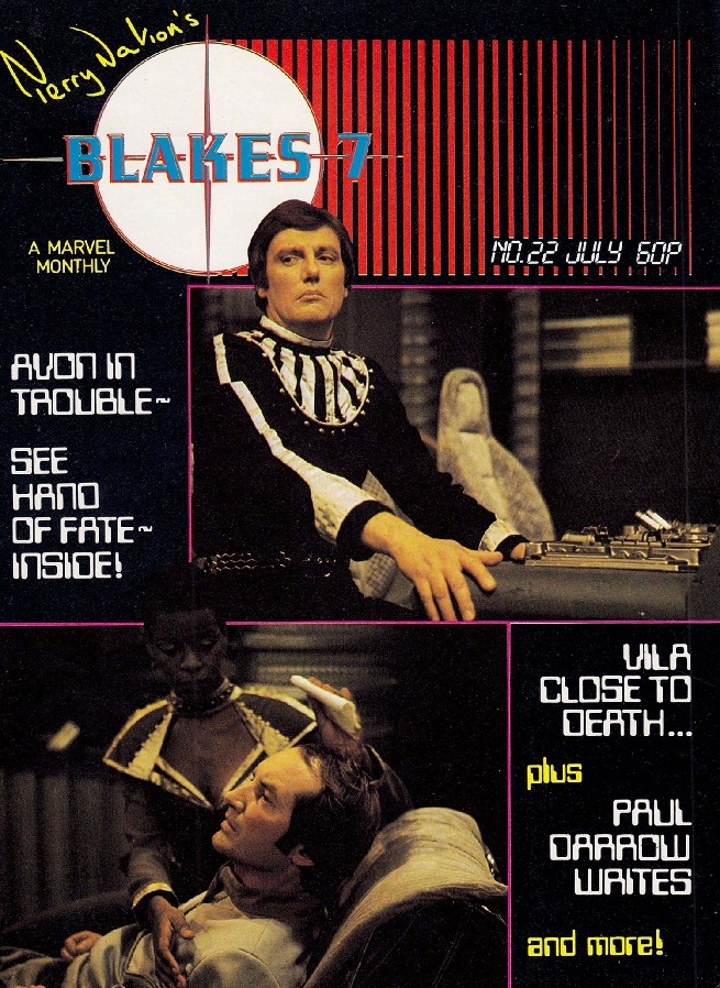 STARLOGGED - GEEK MEDIA AGAIN: 1981: BLAKE'S SEVEN MAGAZINE