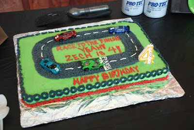 Cars birthday cake