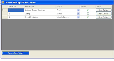 Extended Datagrid View Sample | Source Code World