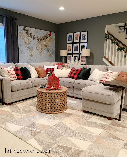 large sectional with chaise