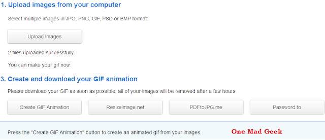 How to make .GIF files online?
