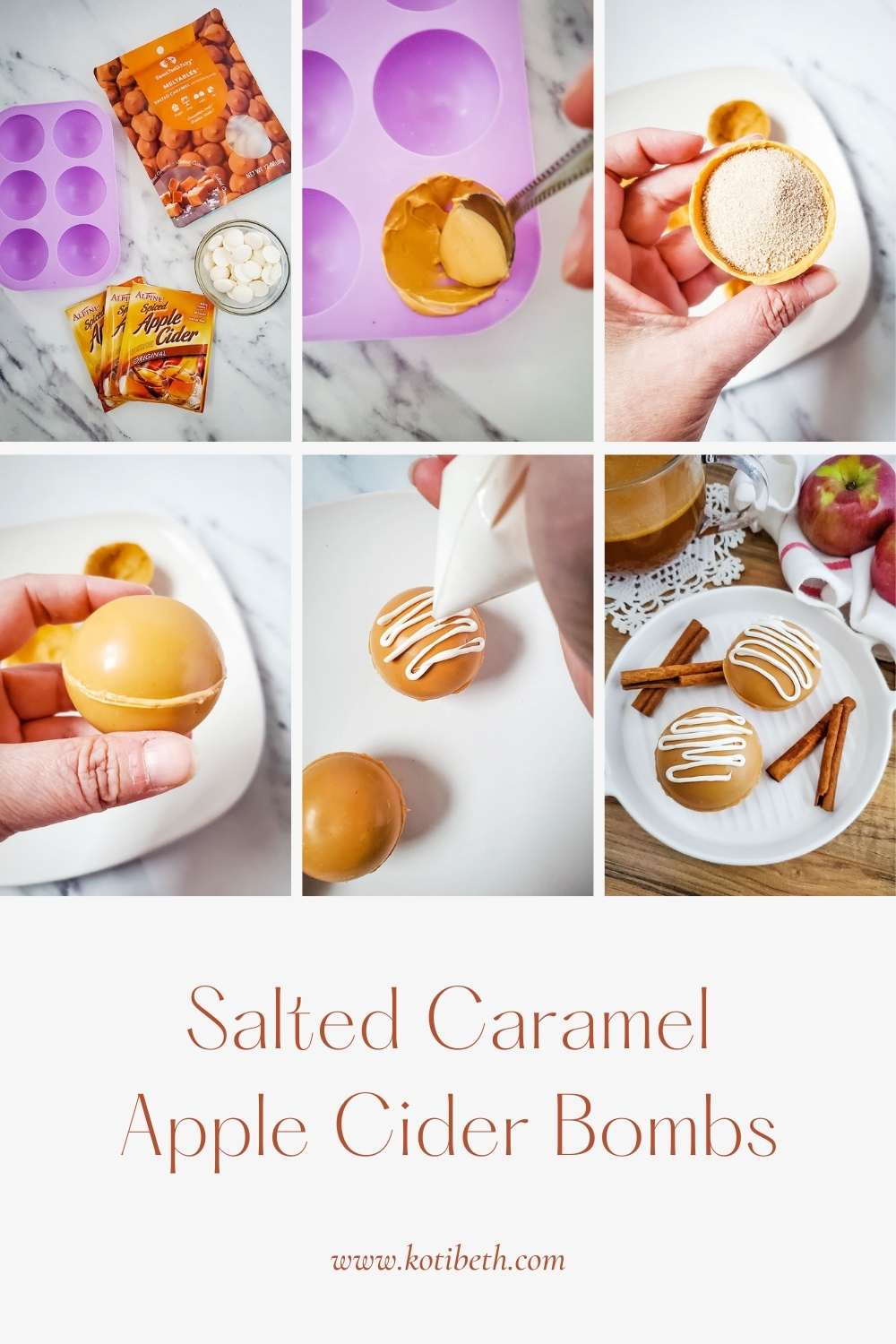 How to Make Salted Caramel Apple Cider Bombs Recipe Koti Beth