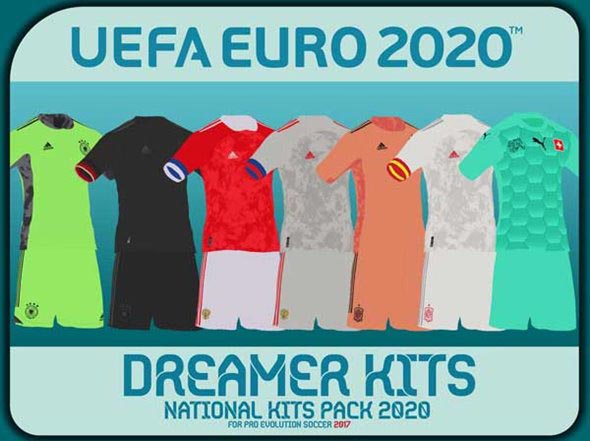 uefa euro kits