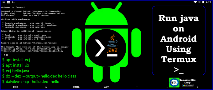 Best way to run java on Android | Using Termux