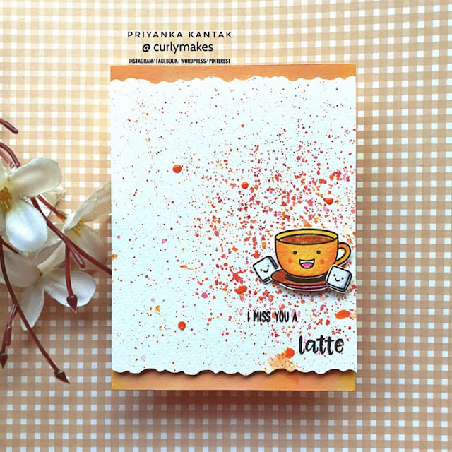 Sunny Studio Stamps: Breakfast Puns Customer Card by Priyanka Kantak Sunny Studio Stamps: Breakfast Puns Customer Card by Priyanka Kantak