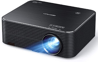 Modern day cutting edge projector based on 3 chip LCD screen in which each color is processed simultaneously and displays a natural picture for video