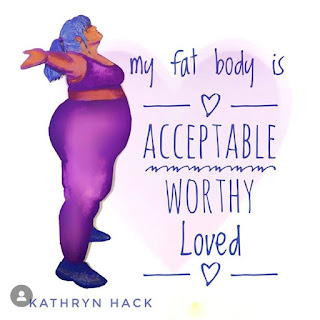 Art of fat bodies is life changing, we are acceptable, worthy and loved.