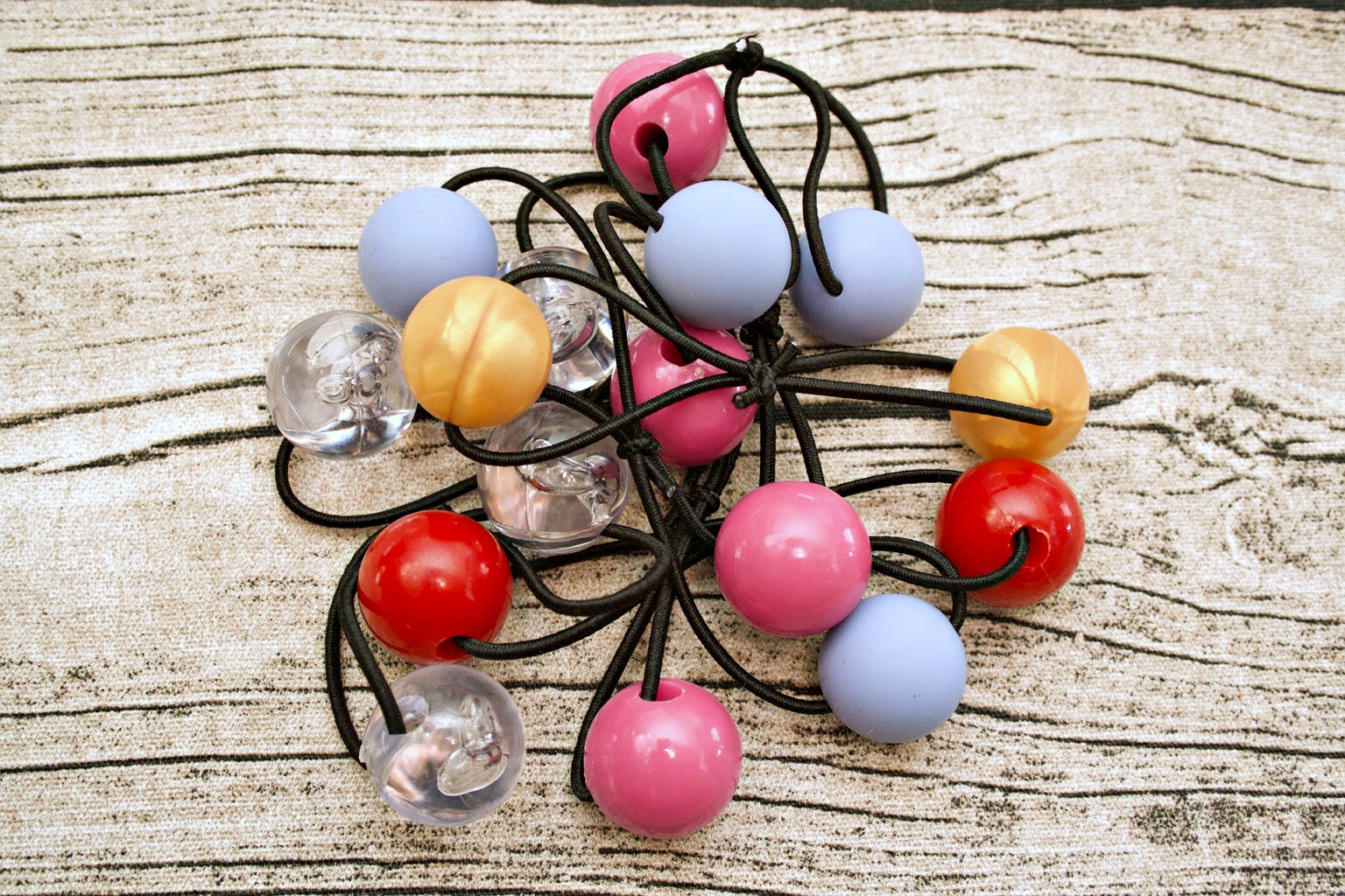 14 Pieces Double Balls Ponytail Elastics Holders Colorful Kids Hair Ties  with Balls Cute Ball Hair Ties Circle Bubble Hair Bands Rubber Hair  Elastics Ties Hair Accessories for Baby Toddler Girls Women :