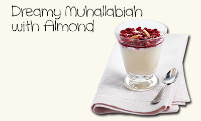 Muhallabiah with Almond