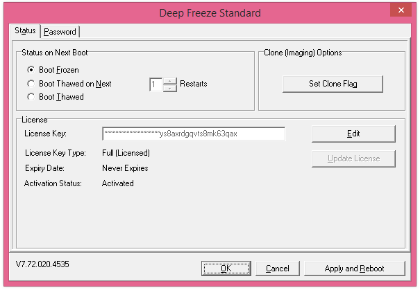 Deep Freeze Standard 7.72.020.4535 Installation Instructions __LINK__