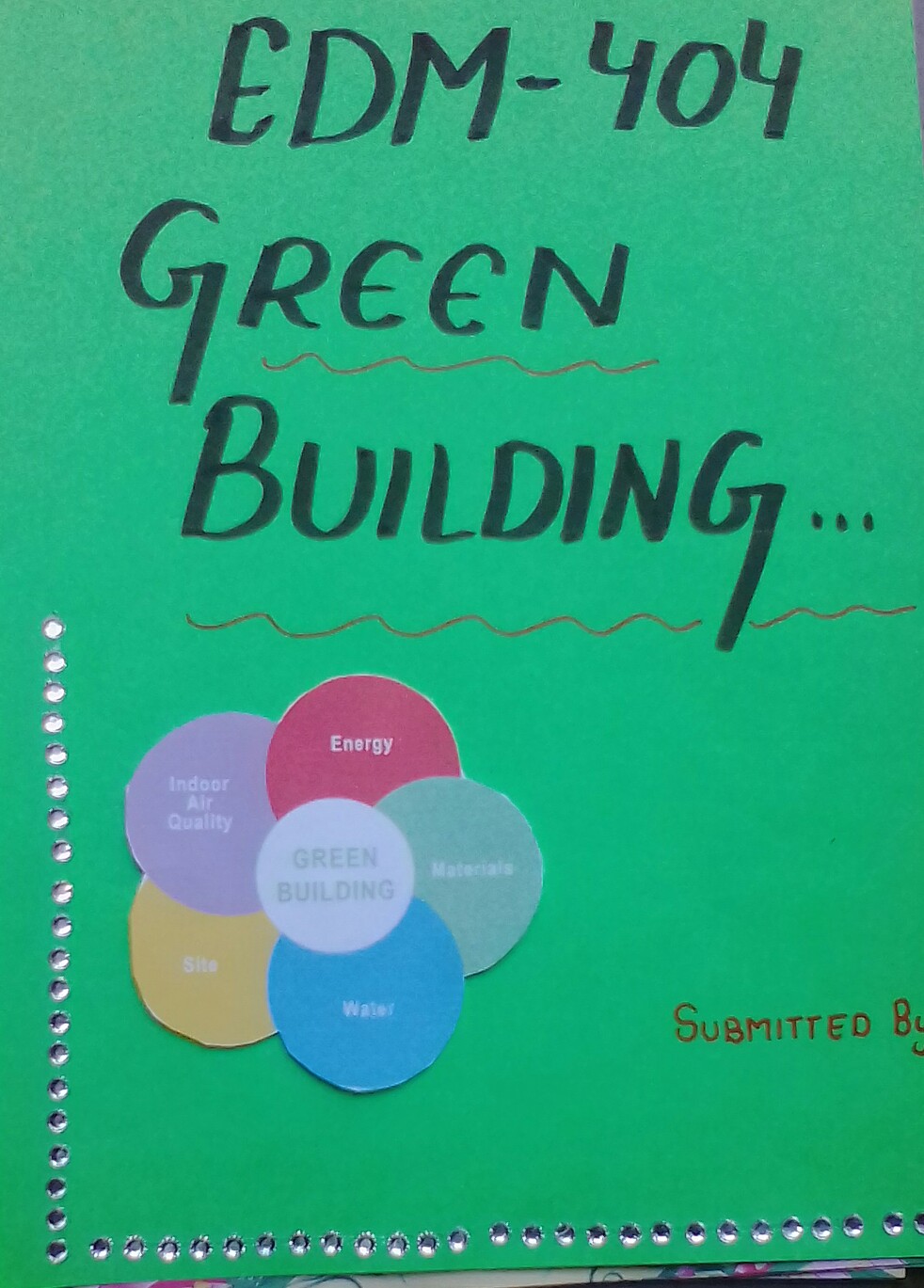 B Ed Environment Project File On Green Building My Commerce Info