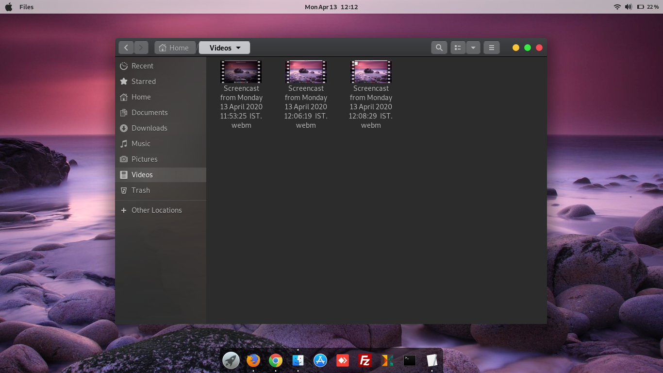 How to use Gnome shell’s hidden Screen Recorder in Debian/Ubuntu
