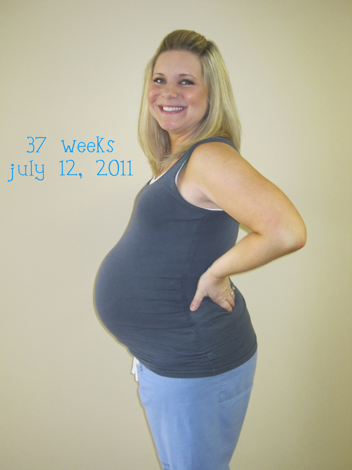 The Littlest Sterling A huge milestone....37 weeks...aka TERM!