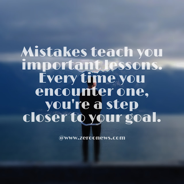 Quotes on Mistakes in Relationship, Love and Life