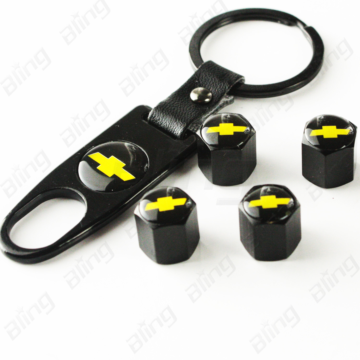 OneSoul Auto Accessories AntiTheft Tire Air Valve Caps with OEM Logo