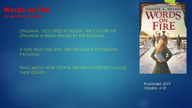 words on fire by jennifer a nielsen words on fire by jennifer a nielsen