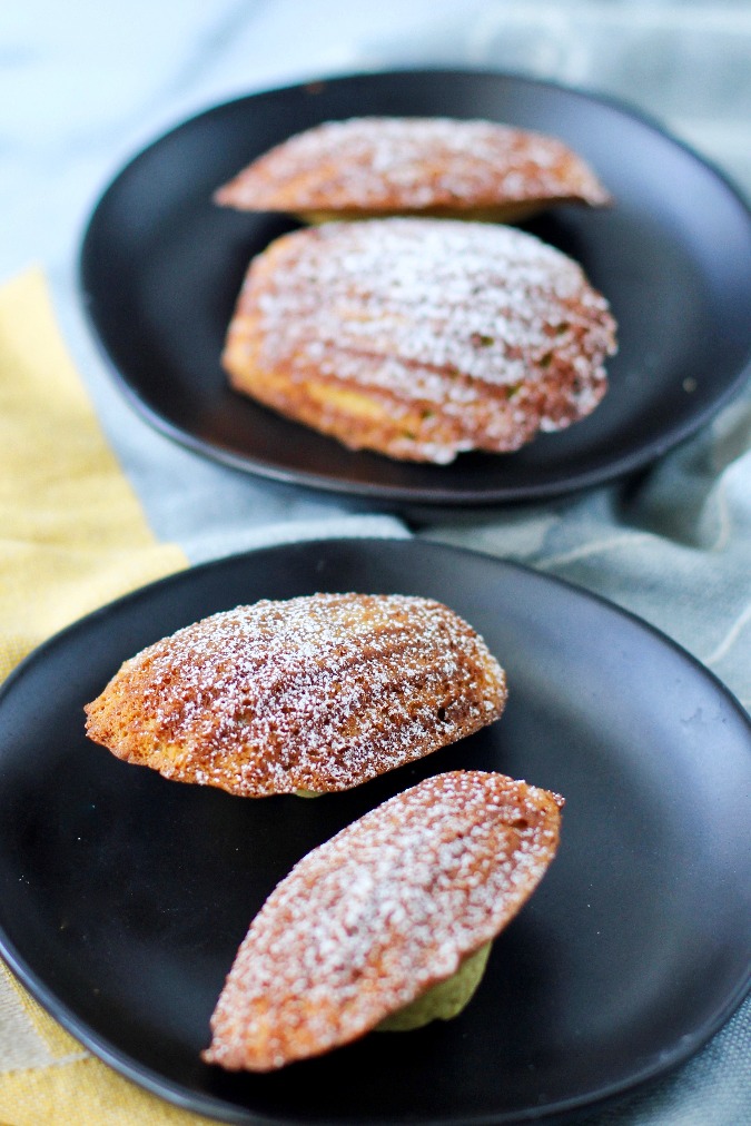 Pistacchio Madeleines Pistacchio Madeleines