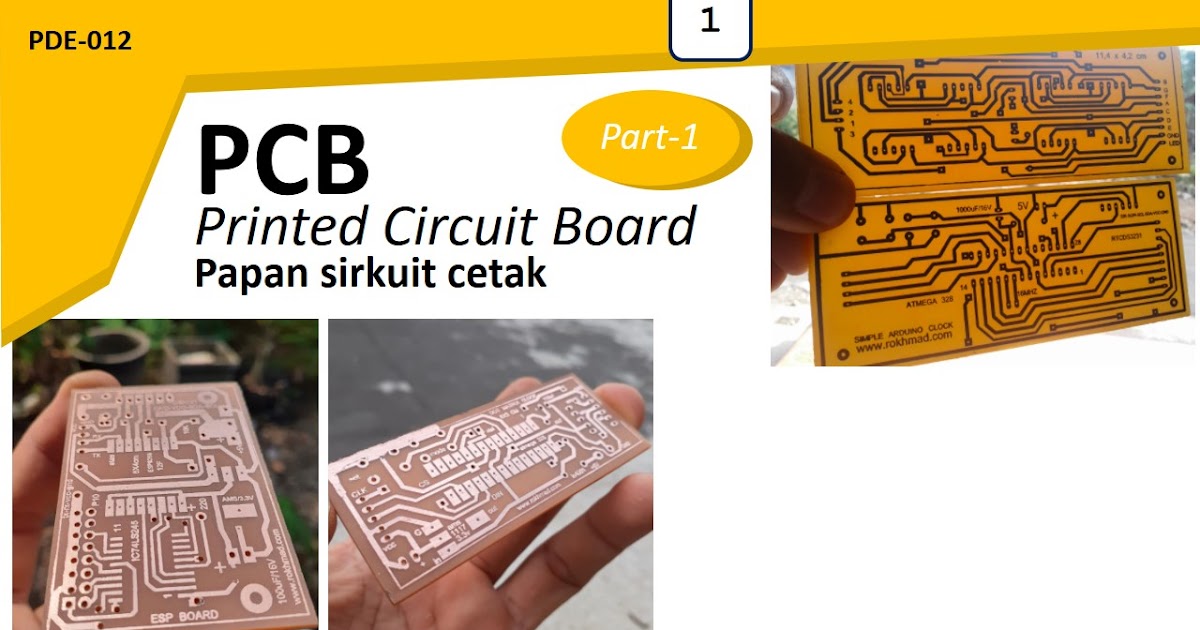 PCB (Printed Circuit Board) bagian-1 ~ Blog edukasi