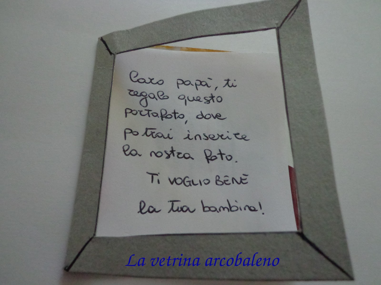 Portafoto Ti Voglio Bene Papà - Flores Gioielli