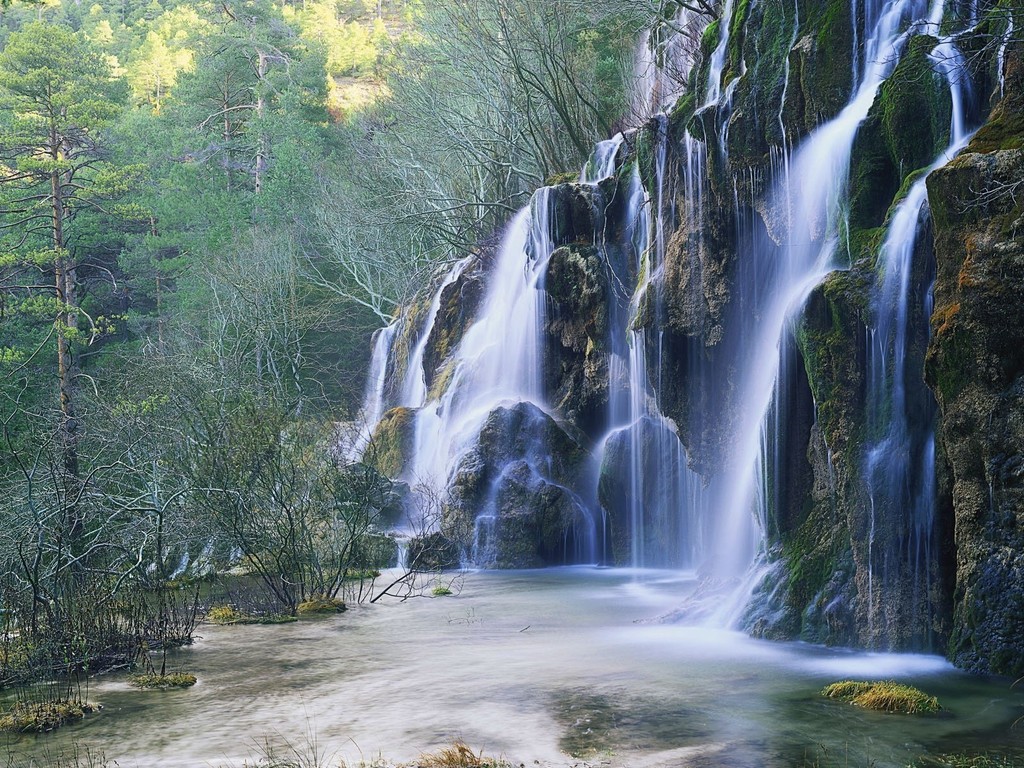 nature waterfall nature waterfall