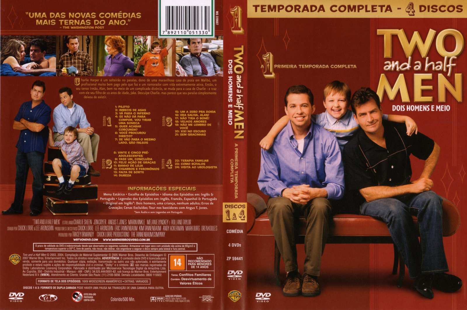 Dois Homens e Meio 1ª Temporada