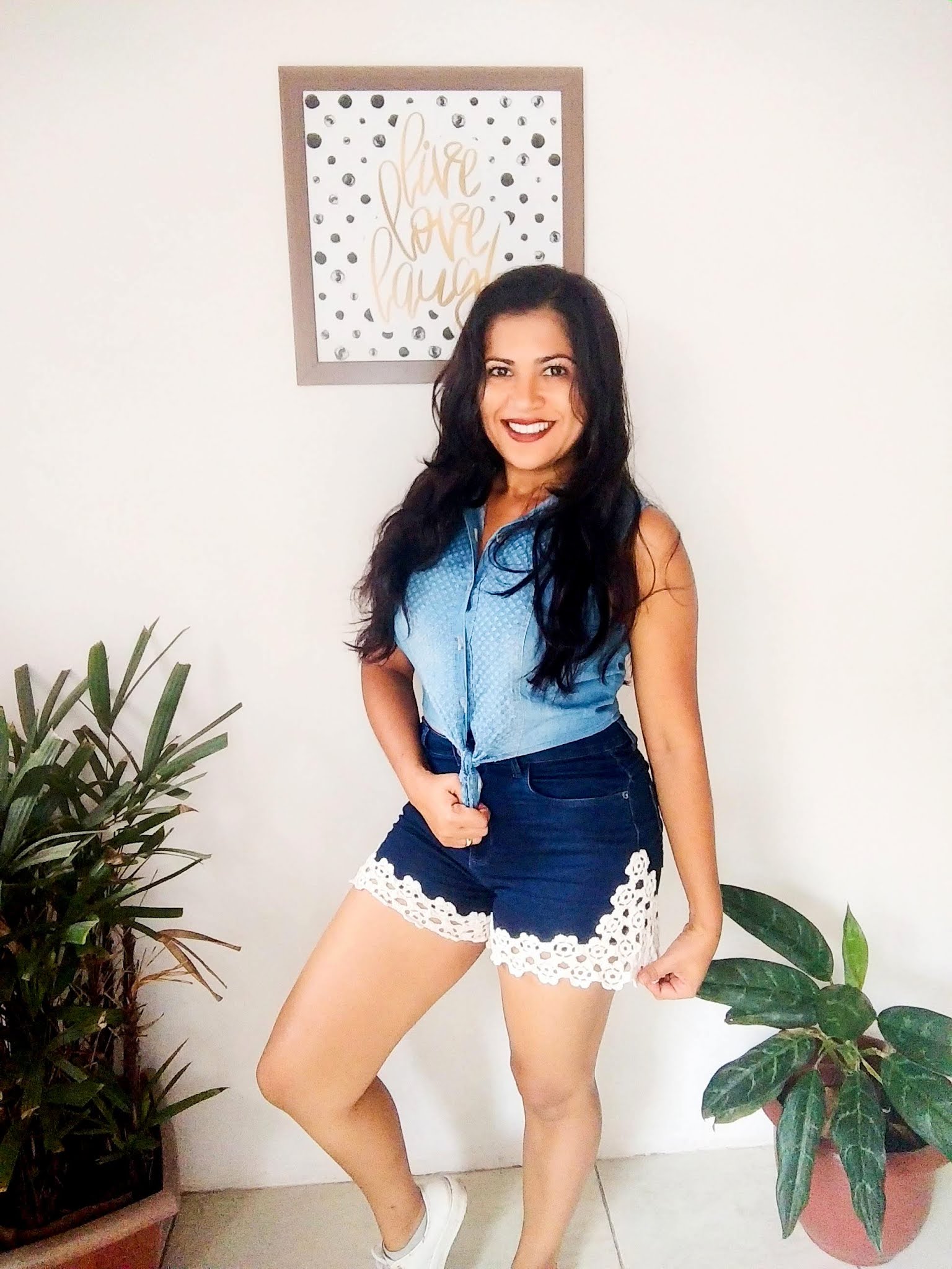 blusa de tule estampada