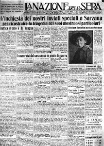 " LA NAZIONE DELLA SERA " DEL 23-7-1921